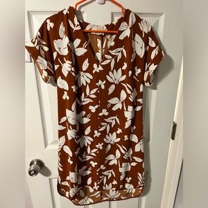 Burnt orange small dress